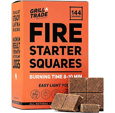 The safe alternative to liquid charcoal fire starters. Buying Guide Grill Trade Fire Starter Squares 144 Easy Burn Your Bbq Gri