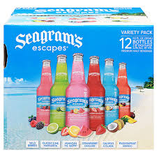 Packed with two each of jamaican me happy, strawberry daiquiri, calypso colada, wild berries, classic lime margarita, . Seagram S Escapes Variety Pack Premium Malt Beverage 12 11 2 Fl Oz Bottles Malt Beverages Sendik S Food Market