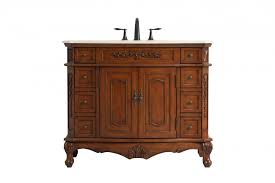 Check out our teak bathroom vanity selection for the very best in unique or custom, handmade pieces from our there are 73 teak bathroom vanity for sale on etsy, and they cost $706.87 on average. 42 Inch Single Bathroom Vanity In Teak Vf10142tk Cregger Lighting