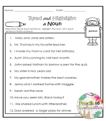 Nouns Worksheets Writing Skills Nouns Worksheet Grammar Skills