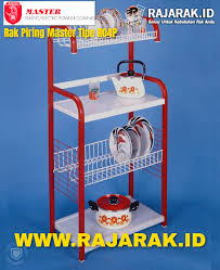 Pengering piring plastik tak akan terlihat ketinggalan zaman, selama anda bisa menyesuaikan warna rak dengan tema interior dapur lainnya. Rak Piring Master Tipe R04p Rajarak Id Situs Jual Rak Online Terlengkap Murah Aman