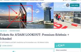 #amsterdam #schaukel #amsterdamamsamstag #spaziergang #sightseeing…» Adam Lookout Ticket Schaukeln Auf 100 Meter Hohe Ab 24 50