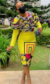 Academic dress is a traditional form of clothing for academic settings, mainly tertiary (and sometimes secondary) education, worn mainly by those who have obtained a university degree (or similar), or hold a status that entitles them to assume them (e.g., undergraduate students at certain old universities). Amazing Lemon Green Colour Aso Ebi Styles You Should Consider Stylish Naija In 2021 Ankara Styles Beautiful Ankara Styles Aso Ebi Styles