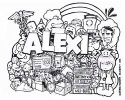 Sketsa merupakan gambar yang dibuat oleh seseorang yang pada umumnya belum dijadikan sebagai hasil karya akhir. 7 Cara Membuat Doodle Art Name Simple 50 Contoh Gambar Doodle