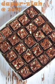 Brownies Kilap Ala Dapur Ziah Makanan Penutup Mini Makanan Manis Makanan