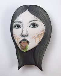 PRICKLY MOUTH I by Hannah Pierce The wires