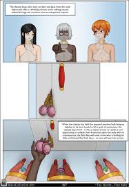 Rule 34 Dev - 3boys castration cbt chastity chastity_cage chastity_device  cock_and_ball_torture english_text exposed_testicles ginger ginger_hair  guro harem harem_outfit imminent_castration jewelry low_hanging_balls  low_hanging_testicles male male_only ...