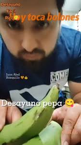 Pilas #desayunofacil super energético y económicos con productos frescos y  nutritivos para sacar el #chuchaqui #bolones con la técnica del  malabaristas 😁👍 #divertido #daule