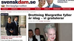 Svenska kungahusets smycken avser smycken som ägs eller har ägts av medlemmar av det svenska kungahuset eller av de bernadotteska familjestiftelserna. Dronning Margrethe Svensk Damtidning Skivebom Av Svensk Ukeblad