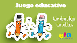 Juegos para niños en flash y java. Juego Educativo Aprende A Dibujar Con Palabras