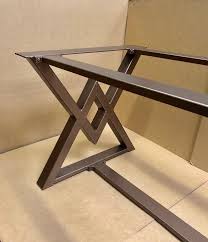 La Base De La Mesa De Comedor De Diamantes La Base Etsy Dining Table Bases Dining Table Industrial Dining Table