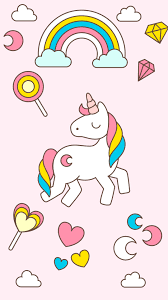 Cute little baby unicorn free vector. Unicorn Desktop Wallpapers On Wallpaperdog