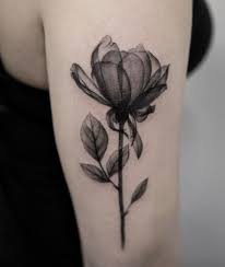 Black And Gray Flower Tattoo Inkstylemag Watercolor Tattoo Flower Beautiful Flower Tattoos Tattoos