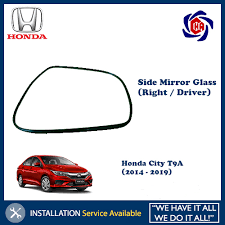 Honda city is a very good car in terms of comfort,features and reliability.but before buying any vehicle think about its purpose and what u actually want in a car.if you want a petrol car that gives you a smile on face every time you ride it but only have a mileage of 8 to 12 km/ then go for. Honda City T9a 2014 2019 Side Mirror Glass
