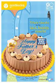 My thoughts lingered to my. Goldilocks Father S Day Triple Delight Greeting Cake One Proud Momma
