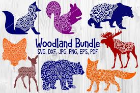 Are you searching for woodland creatures png images or vector? Woodland Animal Mandala Bundle Includes Fox Deer Bear Moose Elk Deer And Squirrel These Animal Mandalas Are Perfect To Woodland Animals Mandala Svg Svg