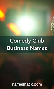 For example, a simple neighborhood bar might need a startup cost at least $20,000 or if you still need to build a new one and have a bigger audience. Comedy Club Business Names Comedy Club Comedy Business Names