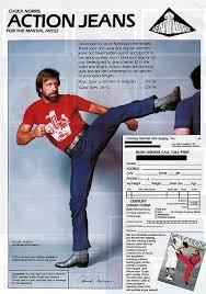 Action Jeans Action Jeans Chuck Norris Kicking Jeans