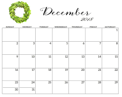 December 2018 Calendar A4 Free Printable 2019 Calendar Pdf Word Page Excel Blank Calendar Planner Calendar Printables Calendar Printables Planner Calendar