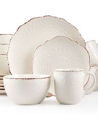 Pfaltzgraff is an american kitchenware brand that sells dinnerware, serveware, drinkware and flatware. Pfaltzgraff Chateau 16 Pc Set Service For 4 Reviews Dinnerware Dining Macy S