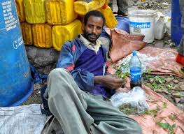 Chat Man Harar Ethiopia Ethiopia Photo Waddington