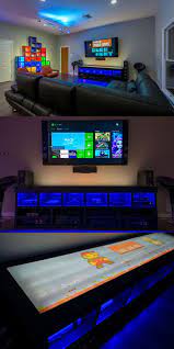 15 Game Room Ideas You Did Not Know About Pros Cons Game Room Family Game Room Lighting Gamer Room Diy