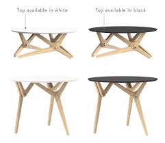 Boulon Blanc Transformable Table Ippinka Coffee Table To Dining Table Flexible Furniture Coffee Table
