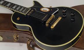 A gibson les paul custom with 3 pickups is forever an extremely desirable and also expensive guitar. Solidbody E Gitarre Gibson Custom Shop M2m 1954 Les Paul Custom Reissue 47012 Lightly Aged Ebony Schwarz