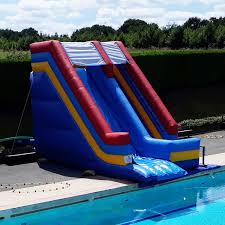 Toboggan Gonflable Aquatique Toboggan Pour Piscine Air Et Volume