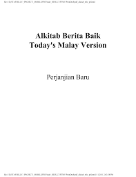 And… read more gambar kebangkita yesus & tangisan maria : Alkitab Berita Baik Today S Malay Version