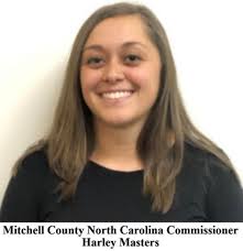 I recently came across this photo of Harley Masters, County Commissioner  for Mitchell County, NC. There has been a lot going around about people  being kicked out of their tiny homes, and