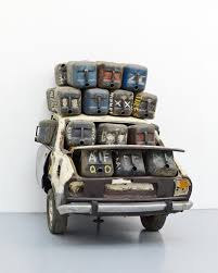 Elf Rien A Foutre By Romuald Hazoume Contemporary African Art Sculpture Installation African Art