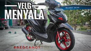 Warna velg yang cocok untuk motor merah marun. Modif Vario 110 Lagi Repaint Velg Red Candy By Sapporo Youtube