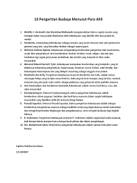 Menurut beliau bahwa budaya adalah hasil. 10 Pengertian Budaya Menurut Para Ahli