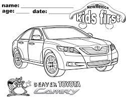 Color My Camry Cars Coloring Pages Coloring Pages Camry