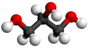 A fórmula química da glicerina. Fórmula estrutural e molecular