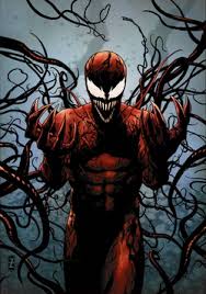 Carnage was once a serial killer known as cletus kasady, and became carnage after merging with the offspring of the alien symbiote called venom during a prison breakout. Cletus Kasady Marvel Comics Wiki Fandom