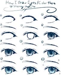 To draw the eyes closed, just draw the upper eyelids like you normally would—a downward curving line for female anime eyes or a horizontal line with a slight guy drawing easy drawings online drawing anime eyes eye drawing eye drawing tutorials cool drawings anime manga eyes. How To Draw Manga Male Eyes Manga Expert