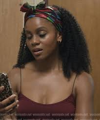 WornOnTV: Keisha's cropped mint cardigan