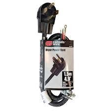 The dryer circuit and wiring of the dryer outlet will require a series of inspections and repairs as indicated below. Canada Wire Dryer Cord Kit The Home Depot Canada