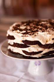 How To Make A Chocolate Ripple Cake No Bake Recipe Chocolate Ripple Biscuits Biscuit Cake No Bake Cake