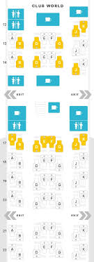 british airways direct routes from the u s plane types