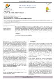 Malaysia's gross domestic product (gdp) contracted 3.4 per cent for the fourth quarter of 2020 as compared to a decline of 2.6 per cent in the preceding quarter. Pdf Haccp Its Need And Practices