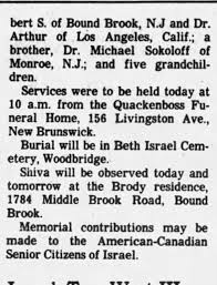 Adele Brody Obit. Pt 2.