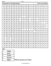 Here you can explore hq declaration of independence transparent illustrations, icons and clipart with filter setting like size, type, color etc. Declaration Of Independence Holiday Color By Number Coloring Squared