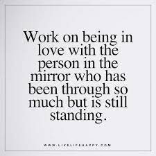 I heard you were saucy. Work On Being In Love With The Person Be Yourself Quotes Words Motivational Quotes