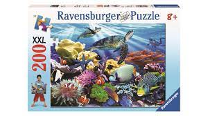 Ravensburger 200 xxl piece premium jigsaw puzzle queen of dragons age 8+. Buy Ravensburger 200 Piece Ocean Turtles Jigsaw Puzzle Harvey Norman Au