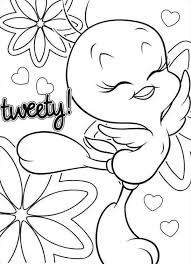Here are 10 cute, yet conniving canary free tweety bird coloring pages to print: Happy Tweety Bird Coloring Page Kids Play Color