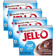 Keto fudge brownie mix by keto and co | just 1.1g net carbs per . Jell O Sugar Free Chocolate Fudge Instant Pudding Mix 1 4 Oz Box Pack 4 Walmart Com Walmart Com