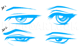 How to draw simple anime eyes 5 steps with pictures wikihow. How To Draw Anime Male Eyes Step By Step Drawing Guide By Dawn Dragoart Com